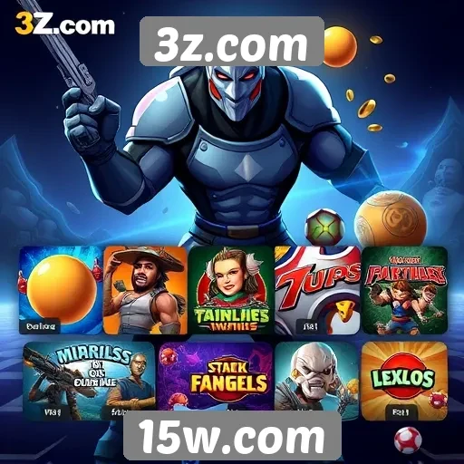 A diversidade de jogos disponíveis em 3z.com